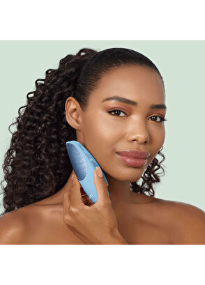 Geske Sonic Thermo Facial Brush Blue Titreşimli Isılı Yüz Temizleme ve Masaj Cihazı - 6