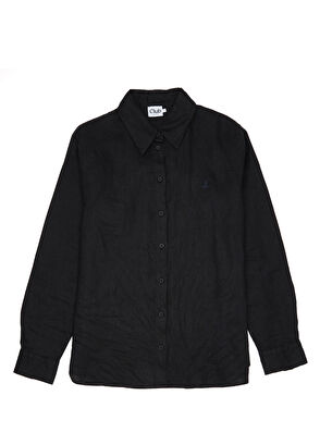 Beymen Club Siyah Keten Gömlek - 8