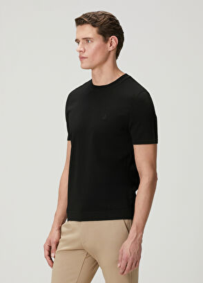 Beymen Club Black Short Sleeve Sweater - 4