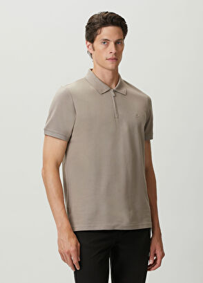 Beymen Club Mink Polo Zippered T-Shirt - 3