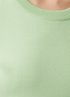 Beymen Club Blue Piqué Textured Sweater - 6