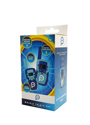 Piili Lacivert Mavi Çocuk 2'li Telsiz Seti - 7