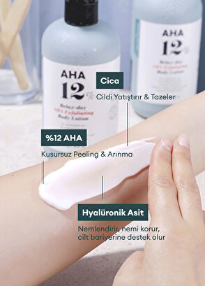 Village 11 Factory Relax Day Aha Exfoliating Body Lotion Arındırıcı Vücut Losyonu 300 gr - 3