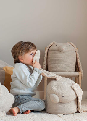 Lorena Canals Rabbit Rita Çocuk Odası Düzenleyici Sepet - 7