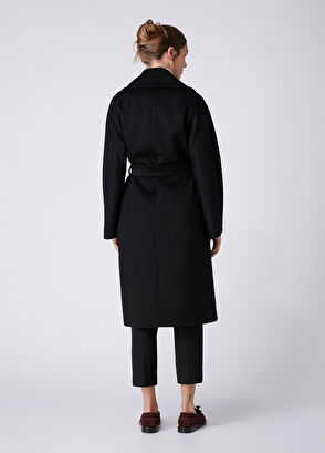 Beymen Club Black Wool Coat - 6