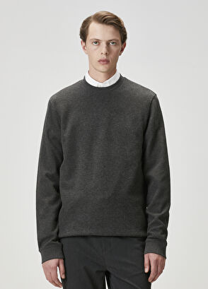 Beymen Club Anthracite Long Sleeve T-Shirt - 3