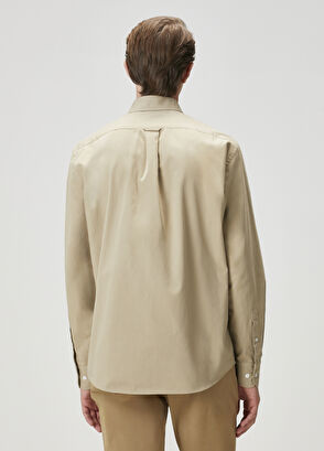 Beymen Club Comfort Fit Deve Tüyü Gabardin Doku Gömlek - 3