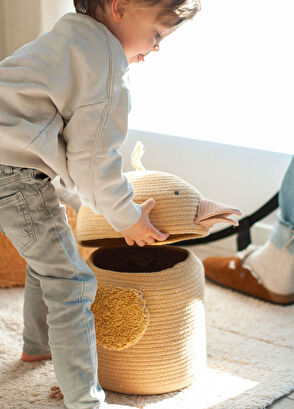 Lorena Canals Chicken Charlie Çocuk Odası Düzenleyici Sepet - 7