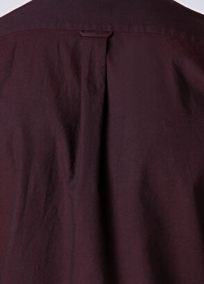 Beymen Club Comfort Fit Plum Oxford Shirt - 8