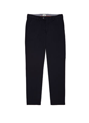 Beymen Club Slim Fit Lacivert Twill Dokulu Chino Pantolon - 6