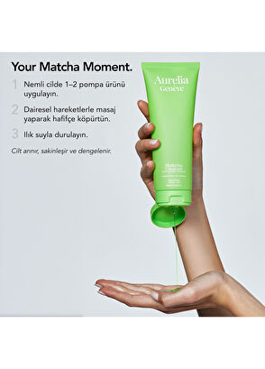 Aurelia Genève Matcha Cleanse Glow Green Purifying Gel - 7