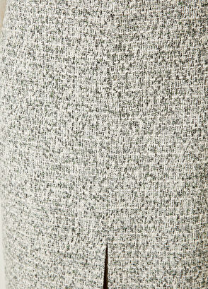 Ekru Kırçıllı Midi Tweed Etek Beymen Club Ekru Kırçıllı Midi Tweed Etek - 4