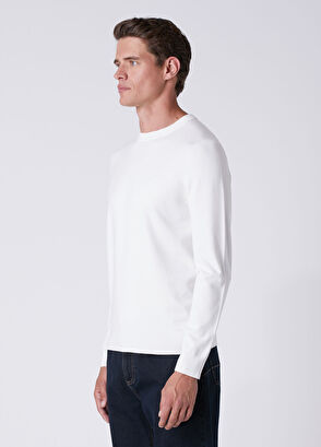 Beymen Club Off-White Basic Sweater - 5