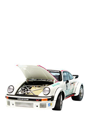 Schuco 1:18 Porsche 934 RSR Vaillant #6 Wollek Norisring 1976 Model Car - 4