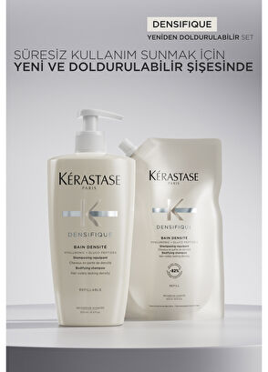 Kerastase Densifique Bain Densite Yoğunluk Kazandıran Canlandırıcı Refill Şampuan 500 ml - 5