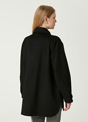 Beymen Club Black Wool Over Shirt - 6