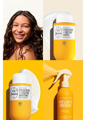 Sol de Janeiro Brazilian Joia Strengthening + Smoothing Conditioner Onarıcı Saç Kremi 295 ml - 5