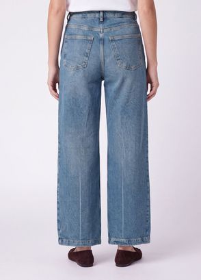 Beymen Club Straight Fit Açık Mavi Jean Pantolon - 5