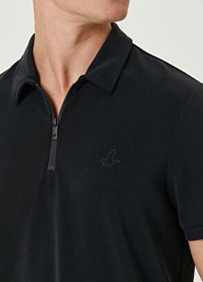 Beymen Club Comfort Fit Siyah Polo Yaka T-shirt - 6