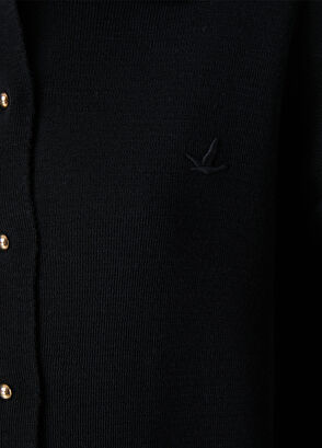 Beymen Club Siyah Polo Hırka - 7