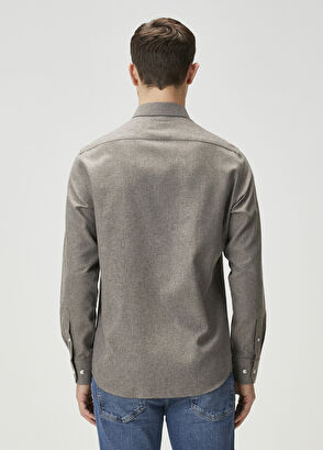 Beymen Club Comfort Fit Kahverengi Gömlek - 4