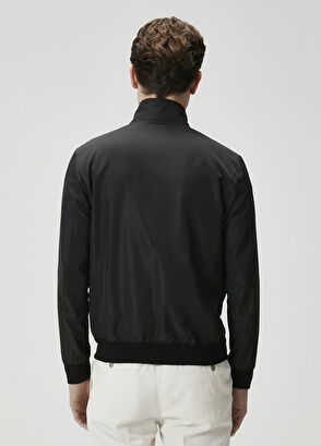 Siyah Bomber Mont - Görsel 5