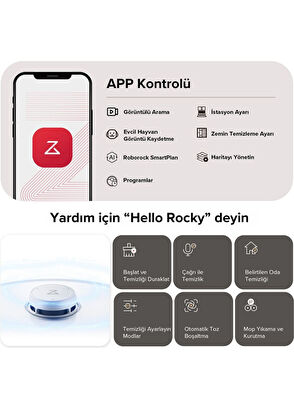 Roborock Qrevo Curv White Smart Robot Vacuum Cleaner - 8