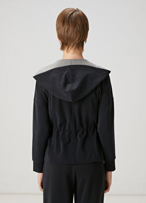Beymen Club Black Hooded Cardigan - 4
