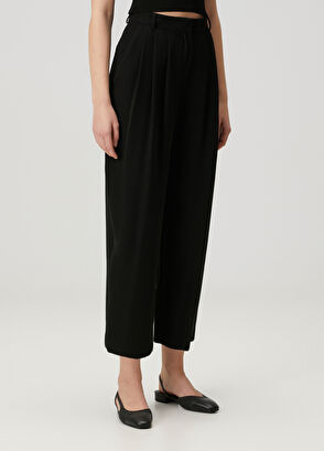 Beymen Club Siyah Dökümlü Pantolon - 5