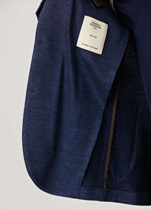 Maurizio Baldassari Lacivert Yün Ceket - 7