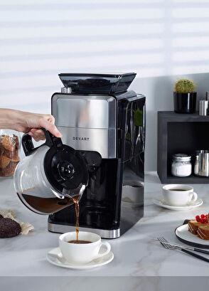 Dexart GrindBrew Öğütücülü Filtre Kahve Makinesi KC102C - 7