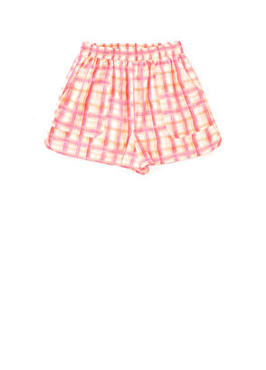 Beymen Club Pembe Ekoseli Şort - 6