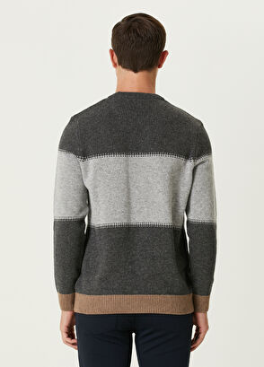 Beymen Club Anthracite Wool Sweater - 5