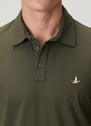 Beymen Club Comfort Fit Haki Polo Yaka T-shirt - 7