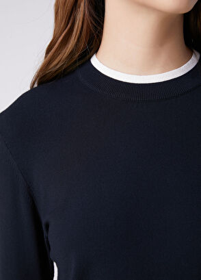 Beymen Club Navy Blue White Sweater - 9