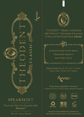 Theodent Classic Spearmint Florürsüz Diş Macunu 96 gr - 8