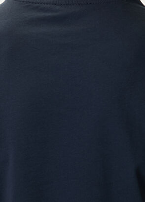 Beymen Club Navy Blue Basic T-Shirt - 6