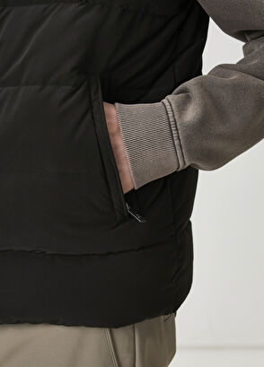 Beymen Club Black Puff Vest - 7