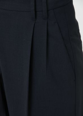 Brunello Cucinelli Dark Blue Wool Pants - 6