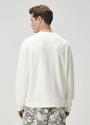 Beymen Club Kırık Beyaz Sweatshirt - 5
