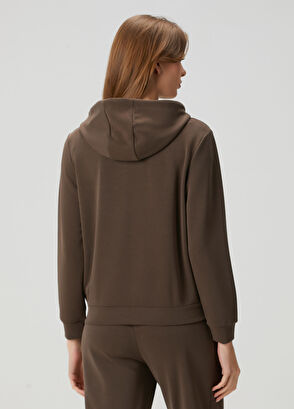Beymen Club Brown Hooded Sweatshirt - 4