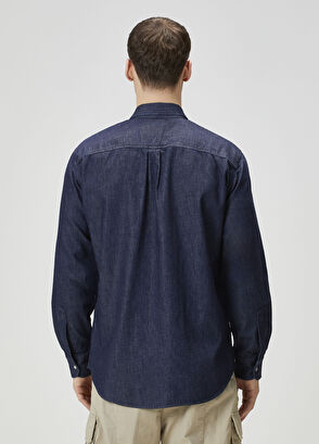 Dsquared2 Navy Blue Denim Shirt - 4