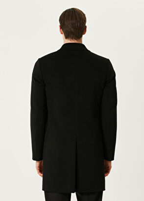 Paul Smith Siyah Yün Palto - 4