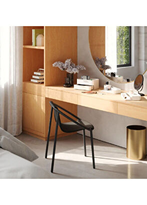 Umbra Glam Büyük Beyaz Gri̇ Organi̇zatör - 5