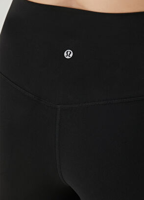 Align High-Rise Siyah Crop Tayt 23" - Görsel 6