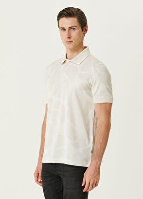 Boss Penrose Beyaz Polo Yaka T-shirt - 3
