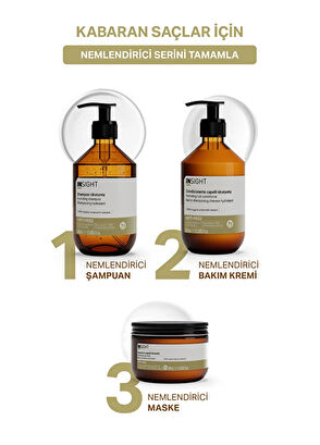 Insight Anti-Frizz Hydrating Nemlendirici Saç Kremi 350 ml - 3
