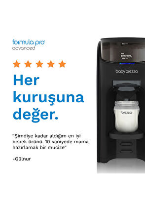 Baby Brezza Formula Pro Advanced Siyah Otomatik Mama Hazırlama Makinesi - 7