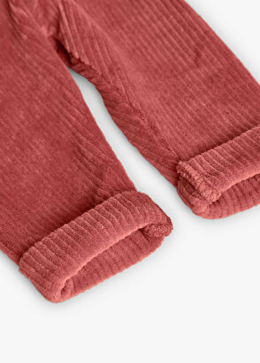 Boboli Pink Bunny Print Long Sleeve Top and Knitwear Pants Baby Girl Set of 2 - 8