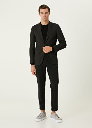 Beymen Club Anthracite Herringbone Textured Jacket - 3